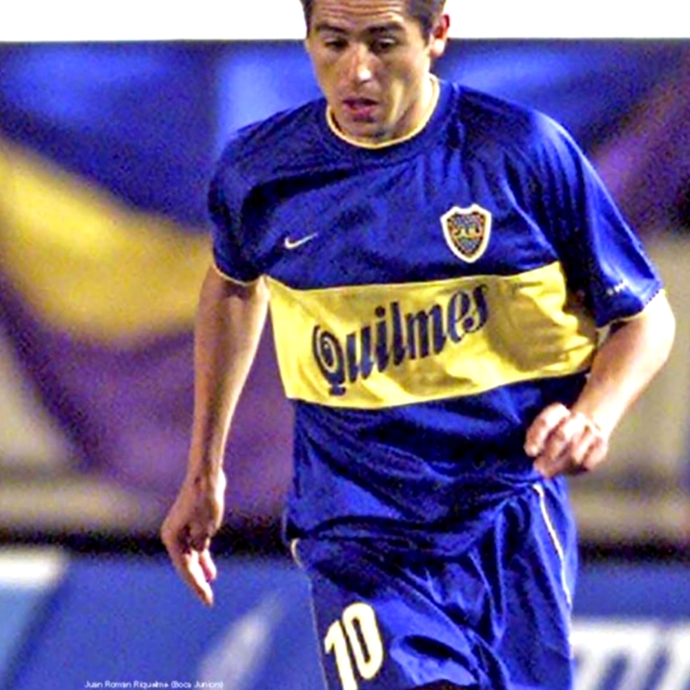 Authentic Boca Juniors 2000 Shirt Home Jersey. L